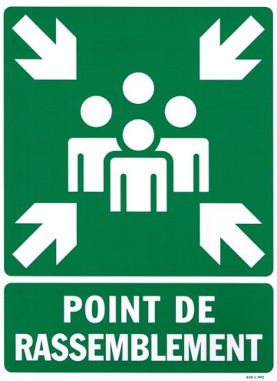 Image de Point de rassemblement 400x300 mm