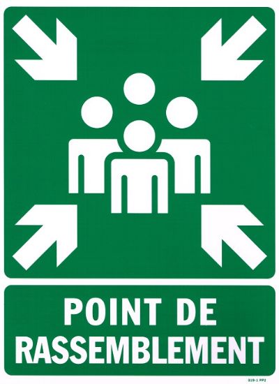 Image de Point de rassemblement 400x300 mm