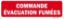 Image de Commande évacuation fumées 60x200 mm