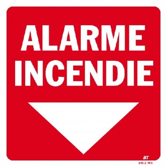 Image de Alarme 200x200 mm