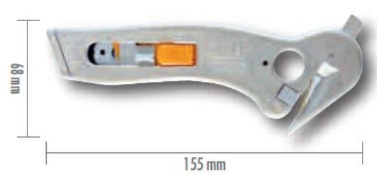 Image de Couteau de sécurité métal 4 en 1