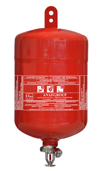 Image de Extincteur 6 Kg poudre polyvalente ABC pendulaire