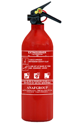 Image de Extincteur 1 Kg poudre polyvalente ABC